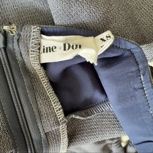 Line + Dot ciel top ruffle strap tie front flowy tank top XS - Picture 10 of 11